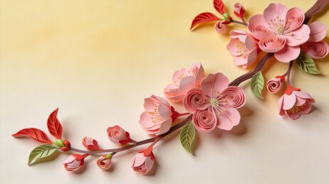 红枝粉梅节庆主视觉