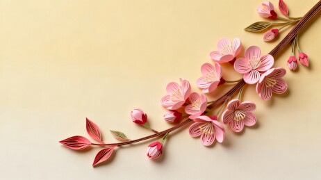 红枝粉梅节庆主视觉