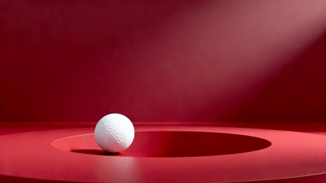 网球极简商业主视觉