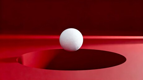 网球极简商业主视觉