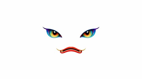 瑞兽面部图案主视觉