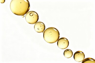 金色液滴排列图案