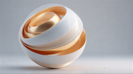 现代艺术球形雕塑