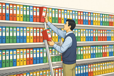 档案室分类归档