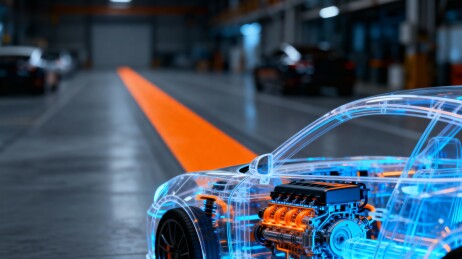 汽车引擎内部结构