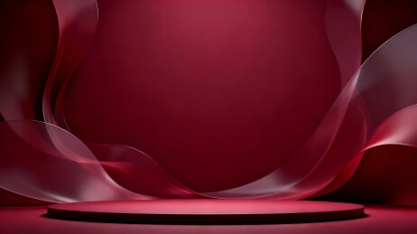 红绸流光婚庆主视觉