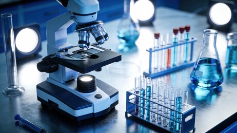 实验室显微镜实验器具