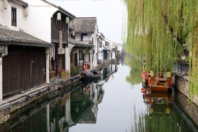 绍兴下大路沿河民居