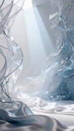 鎏金轻奢感品牌盛典背景