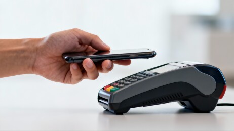 手机近场支付操作展示