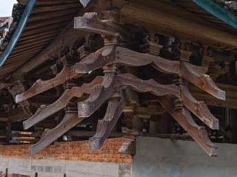 福建宁德狮峰寺建筑细节