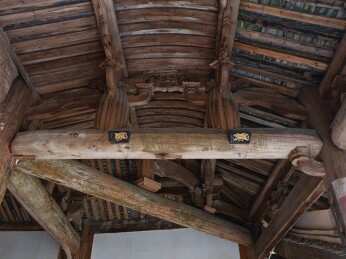 福建宁德陈太尉宫建筑细节