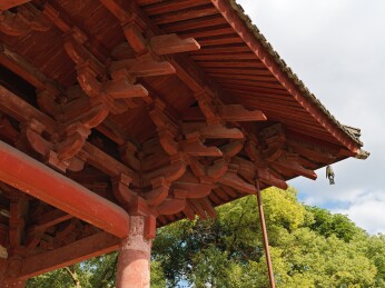 福建福州华林寺建筑细节