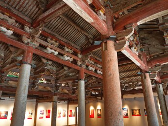 福建莆田元妙观三清殿古建筑细节