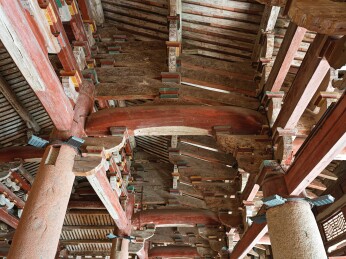 福建莆田元妙观三清殿古建筑细节