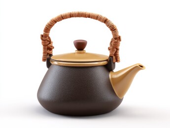  卡通铜茶壶