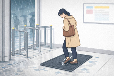 站口吸水地垫防滑