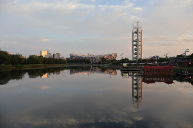 北京奥林匹克公园鸟巢玲珑塔奥林匹克塔