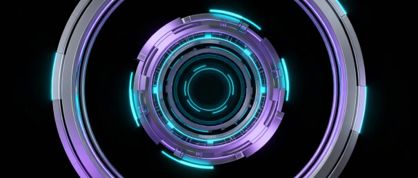 流光线条科技感未来主视觉