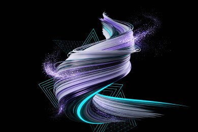 几何方块科技风未来感主视觉