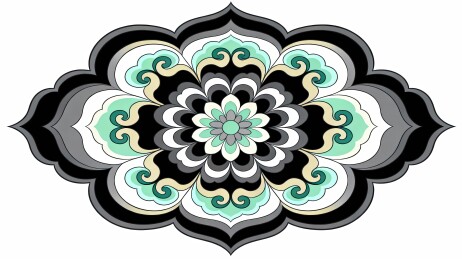 传统缠枝纹国风主视觉