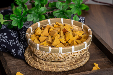 东方中式场景下的陈皮八仙果零食美食