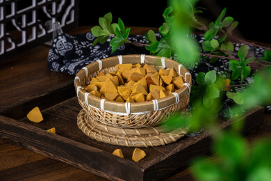 东方中式场景下的陈皮八仙果零食美食