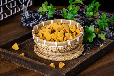 东方中式场景下的陈皮八仙果零食美食