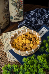 东方中式场景下的陈皮八仙果零食美食