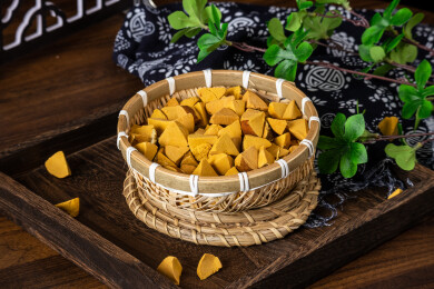 东方中式场景下的陈皮八仙果零食美食