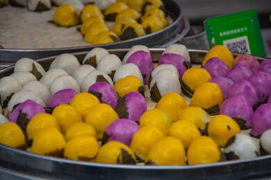 东北美食粘豆包