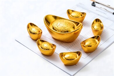 金元宝与财务报表展示财富