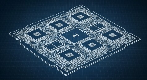 3D渲染的AI芯片及其精细部件