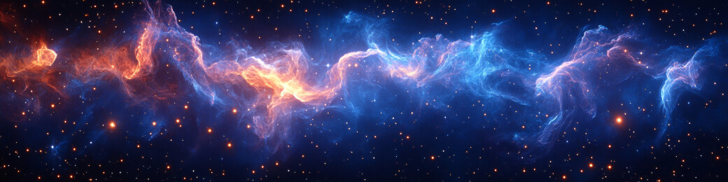 星云中的气体尘埃带