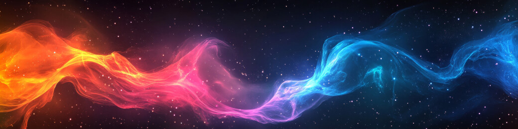 彩色烟雾状星云