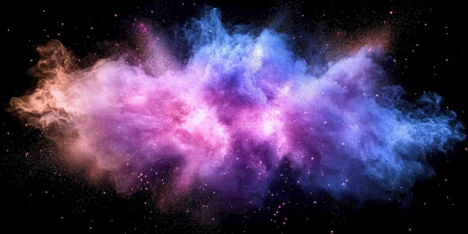 星云中的气体云