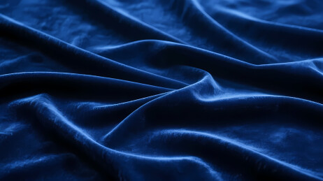 深蓝色光泽布料