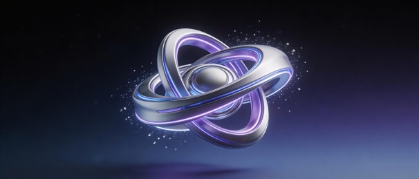 科技星核未来感互联网发布会颁奖背景