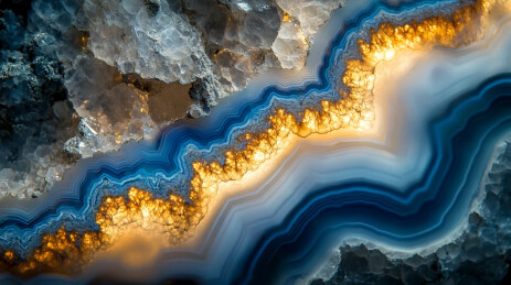 玛瑙切面纹理特写