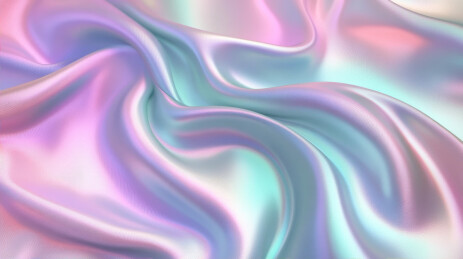 珠光幻彩流动绸缎背景