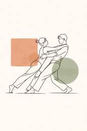 双人借力平衡训练