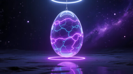 梦幻紫裂纹巨蛋