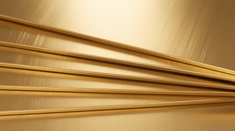 棕黄筷子配金色背景