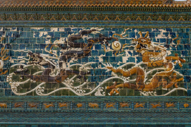 山西省朔州市怀仁市九龙壁景区摄影图片