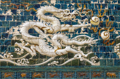 山西省朔州市怀仁市九龙壁景区摄影图片