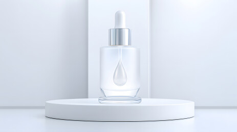 透明玻璃滴管精华液瓶