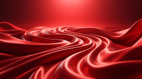 流动红绸梦幻渐变