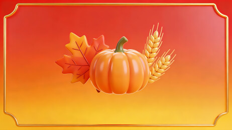 秋日南瓜小麦组合