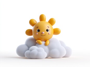  太阳和白云