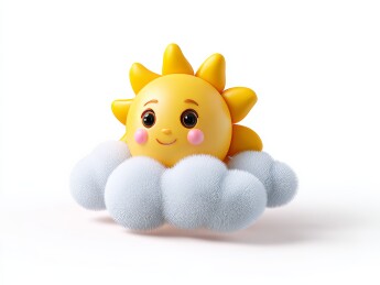  太阳和白云
